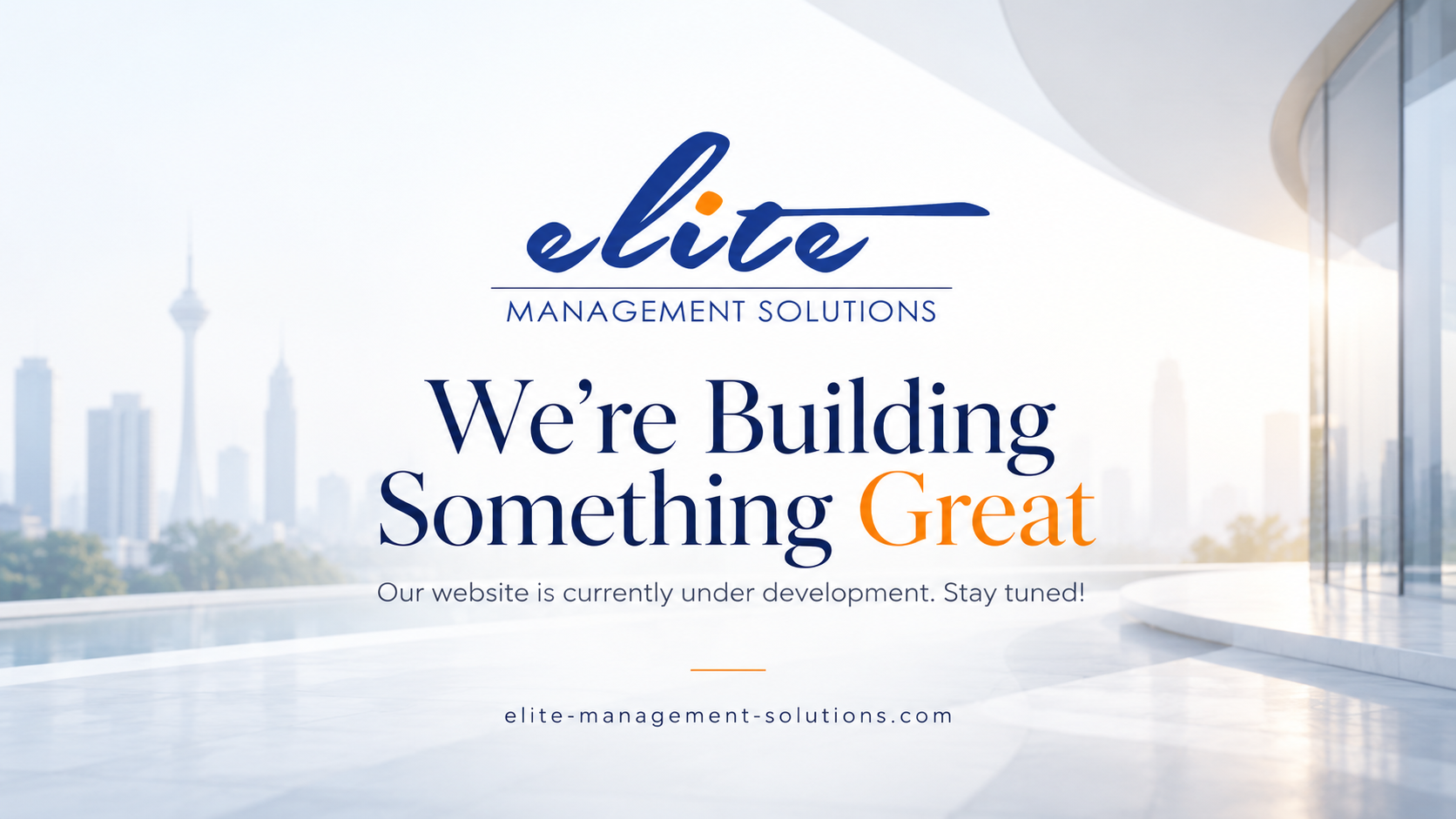 Elite Management Solutions - Coming Soon